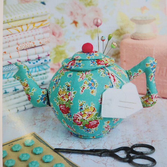 Teapot pincushion