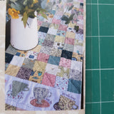 Tea time table runner and mug rugs.