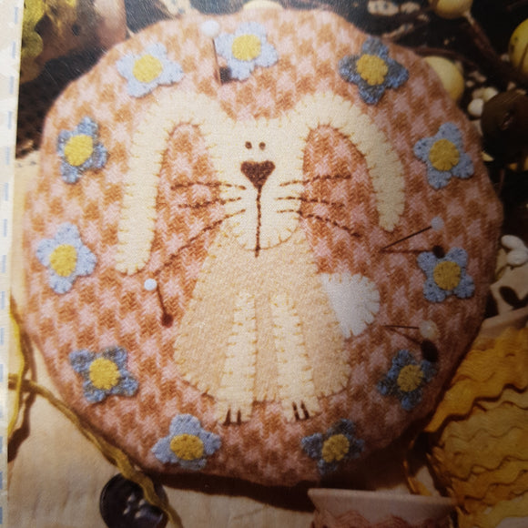 Betty bunny pincushion