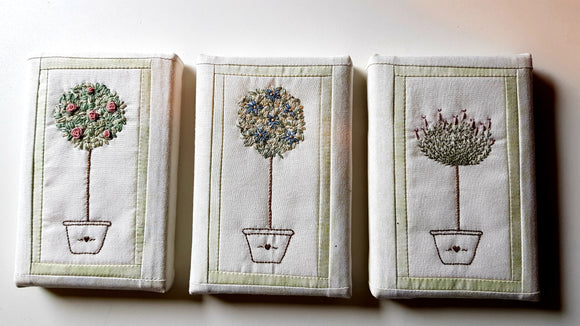 CALICO DESIGNS Topiary Trio pattern