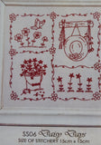 Redwork stitcheries