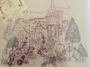 A Tower House and trellised garden