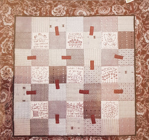 Redwork Friendship Quilt