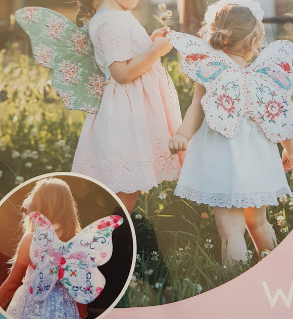 Butterfly wings pattern